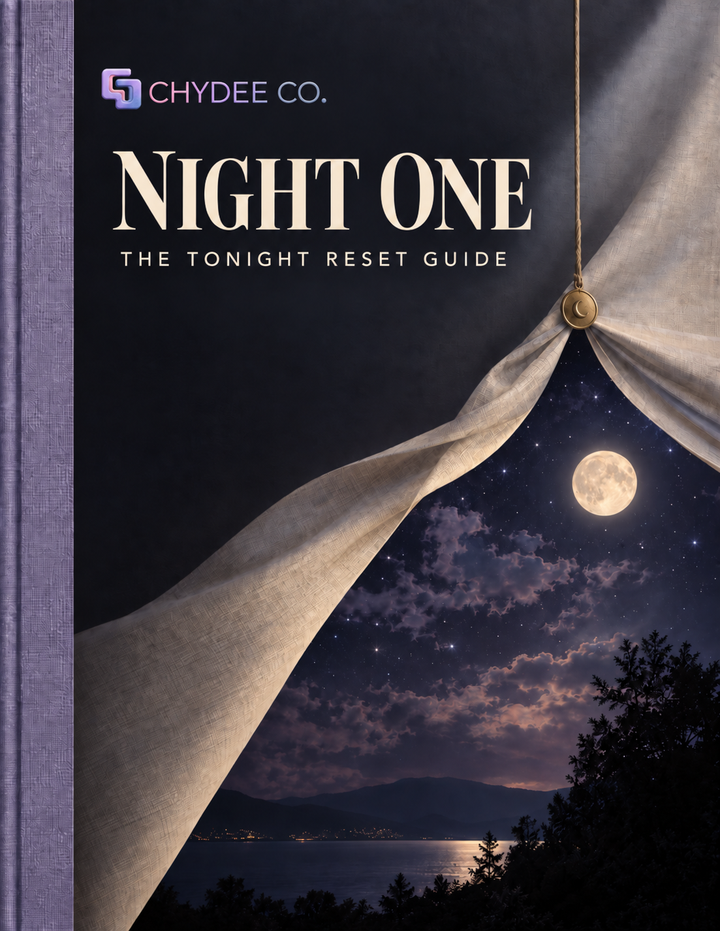 CHYDEE digital sleep guide cover