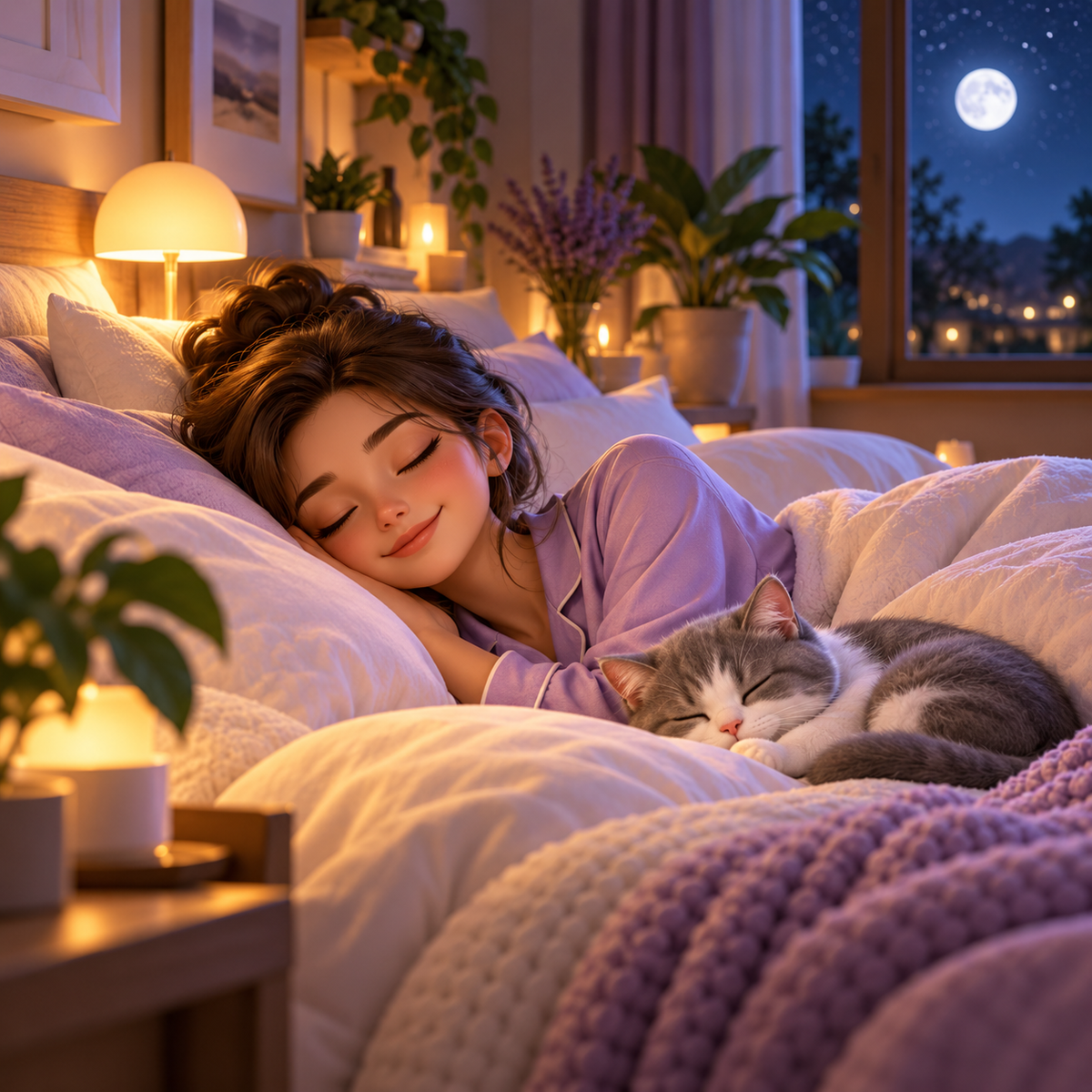 A protected sleep environment representing a strong and consistent sleep foundation
