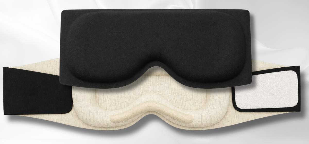 CHYDEE Gravity Sleep Mask weighted 3D design